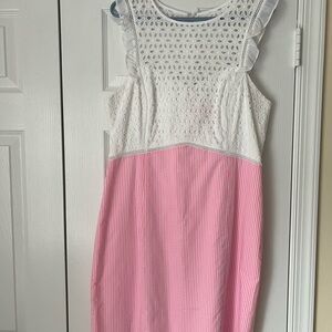 Lilly Pulitzer White Eyelet Dress